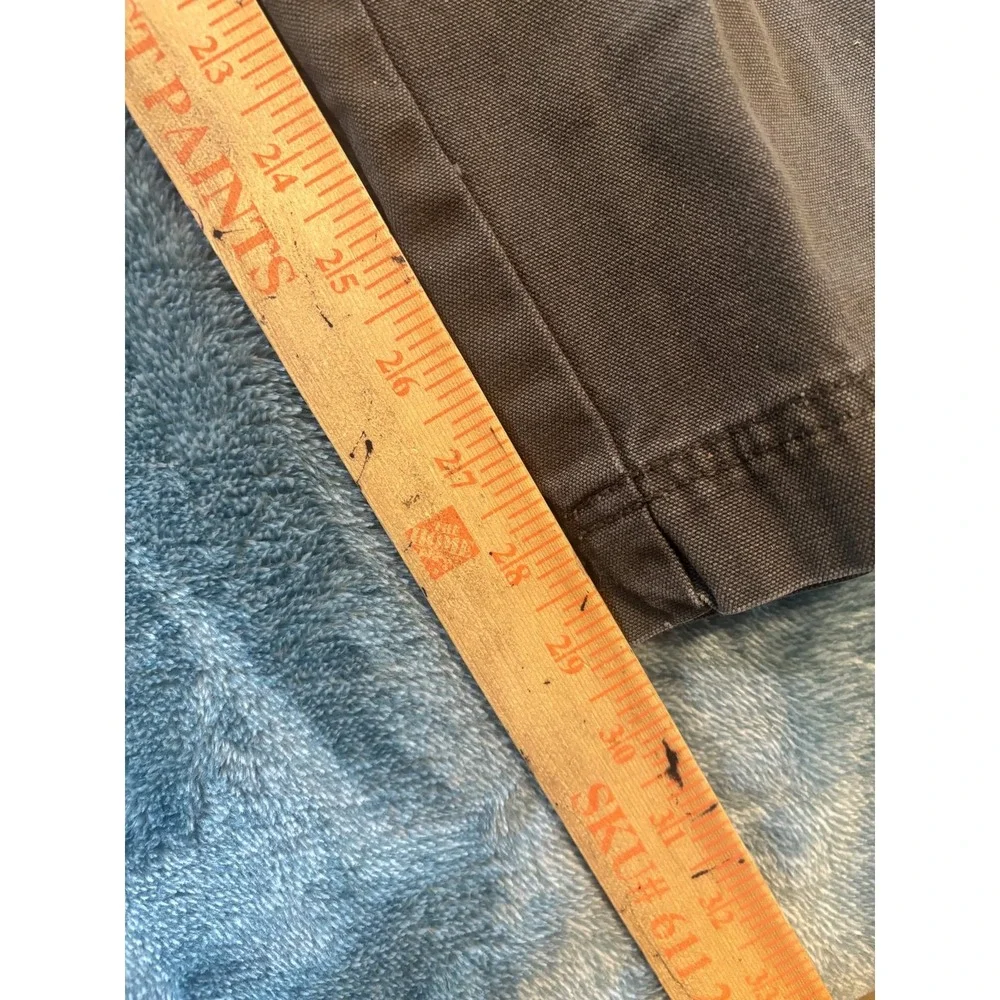 Timberland PRO Mens 44 Work Cargo Pants Brown Grey Cotton Canvas Heavy Duty